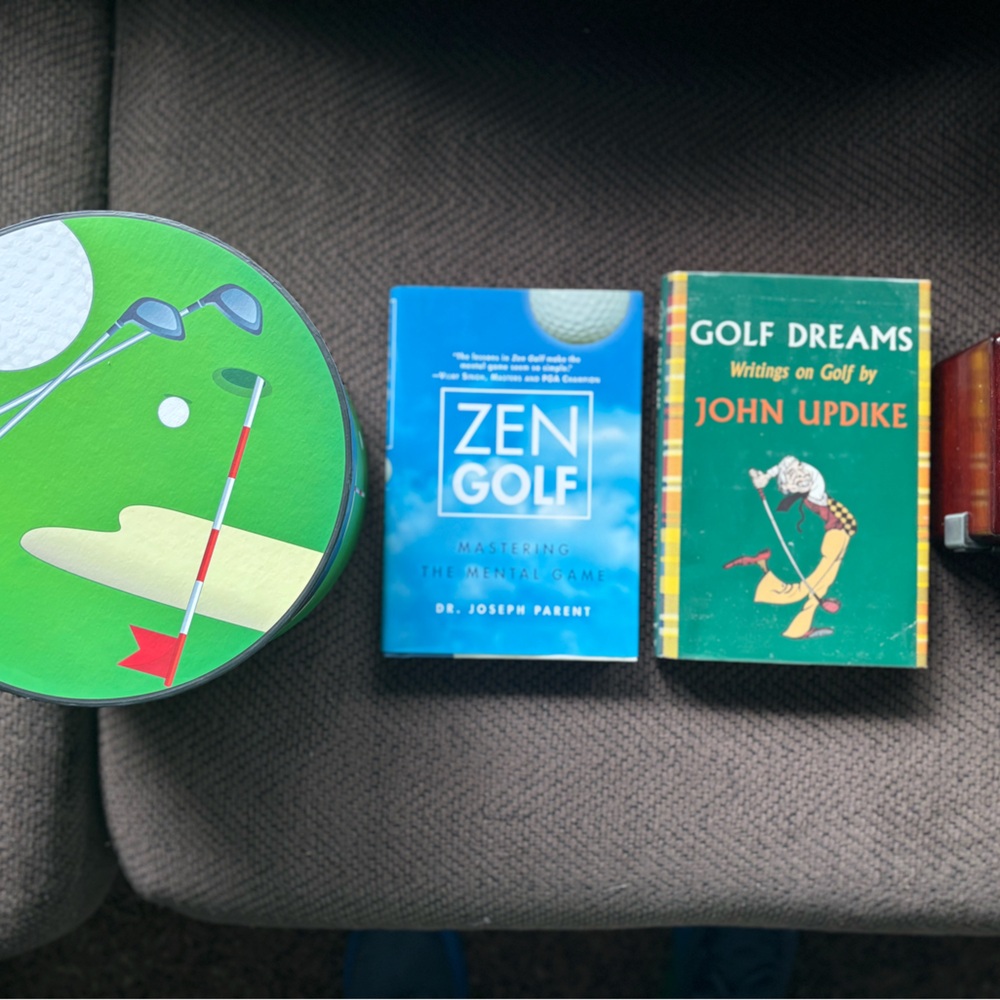 Zen Golf and Golf Dreams Book Pair